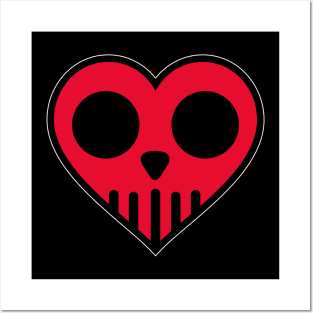 LoveSkull Posters and Art